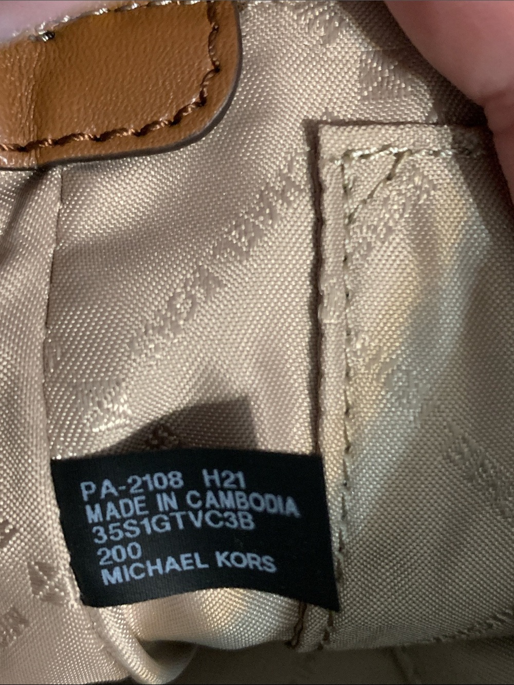 Michael Kors Brown Logo Crossbody with Round Coin Pouch & Card Case - Picture 8 of 12